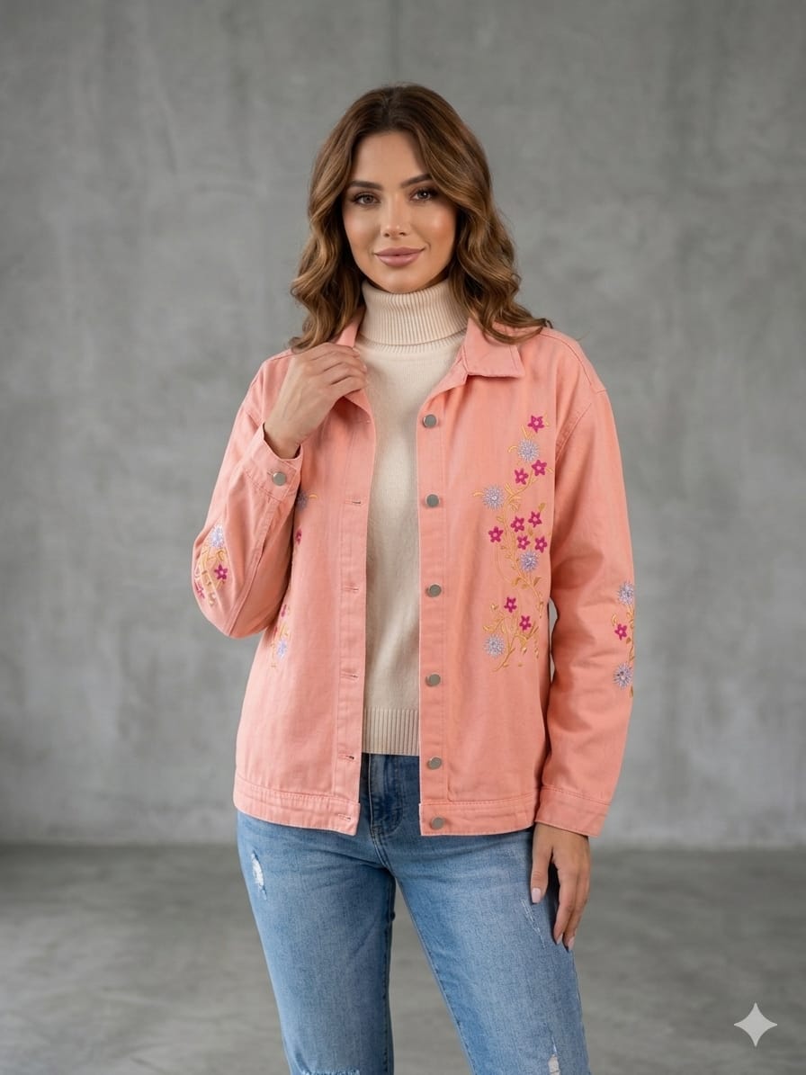 Trending embroidered jacket