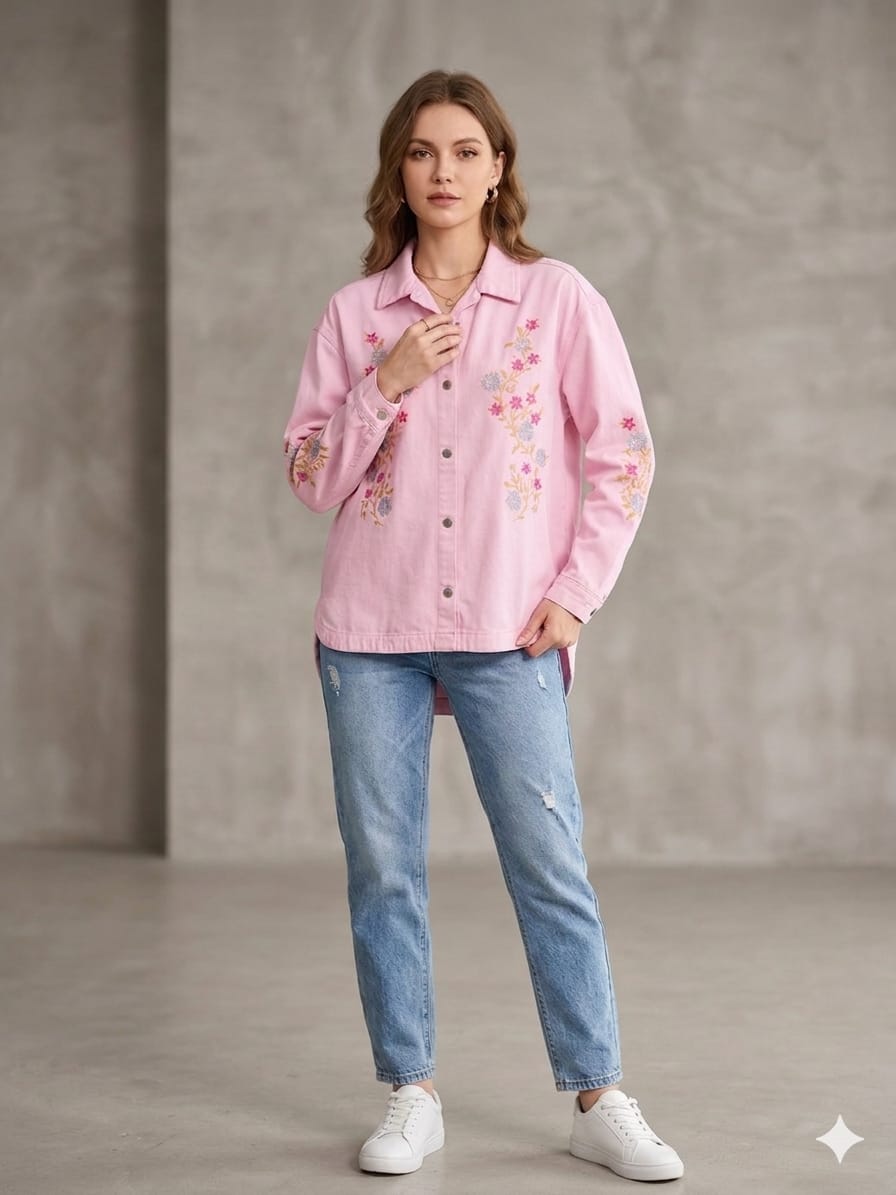Trending embroidered jacket