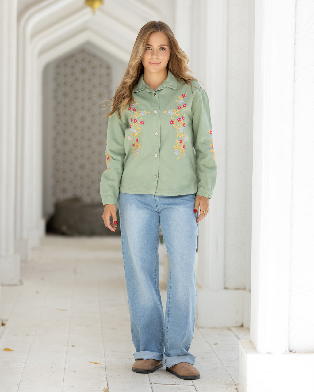 Trending embroidered jacket