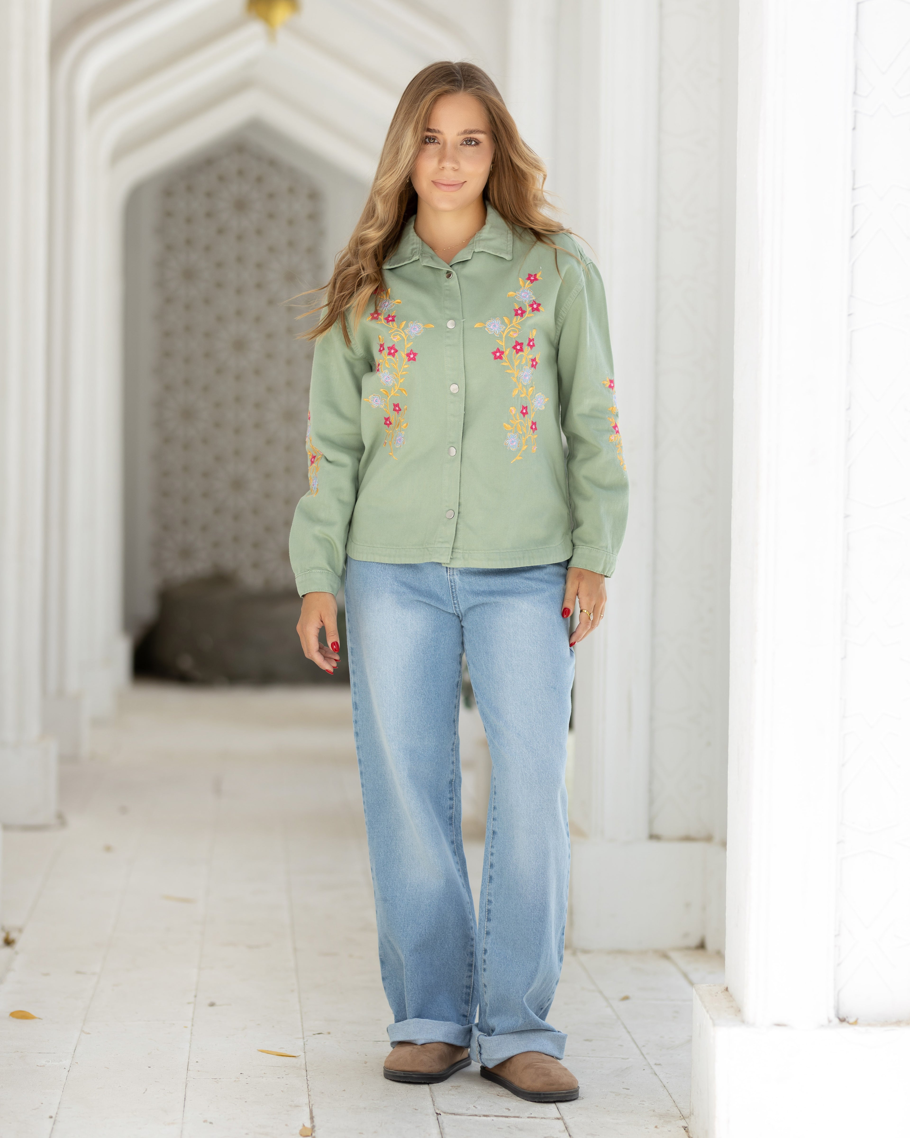 Trending embroidered jacket