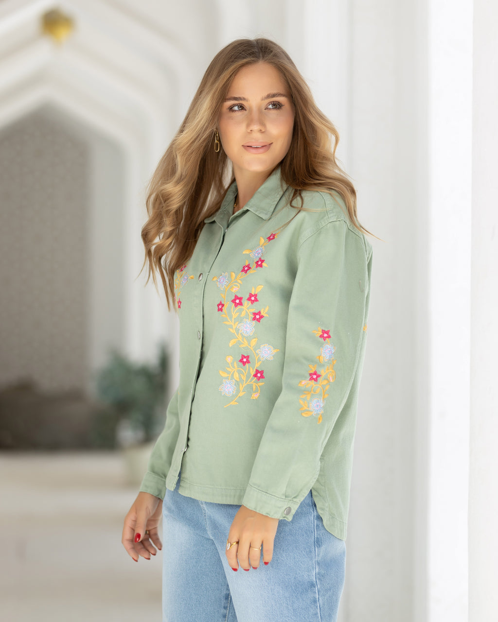 Trending embroidered jacket