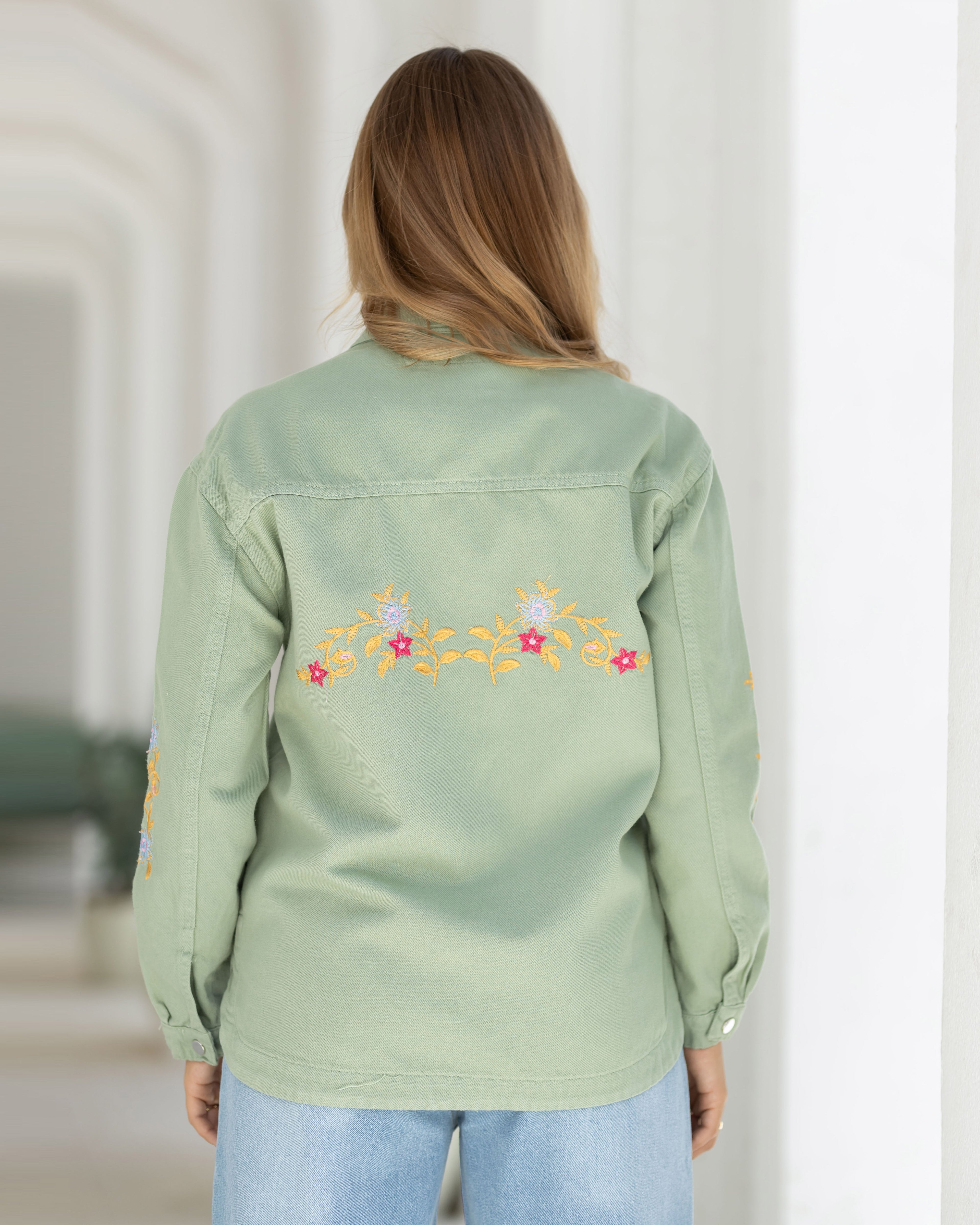 Trending embroidered jacket