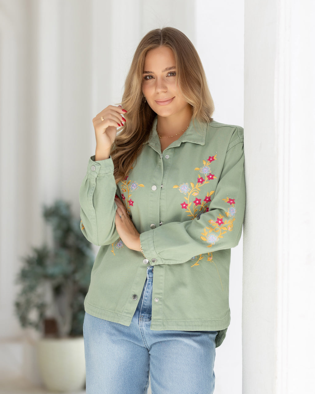Trending embroidered jacket