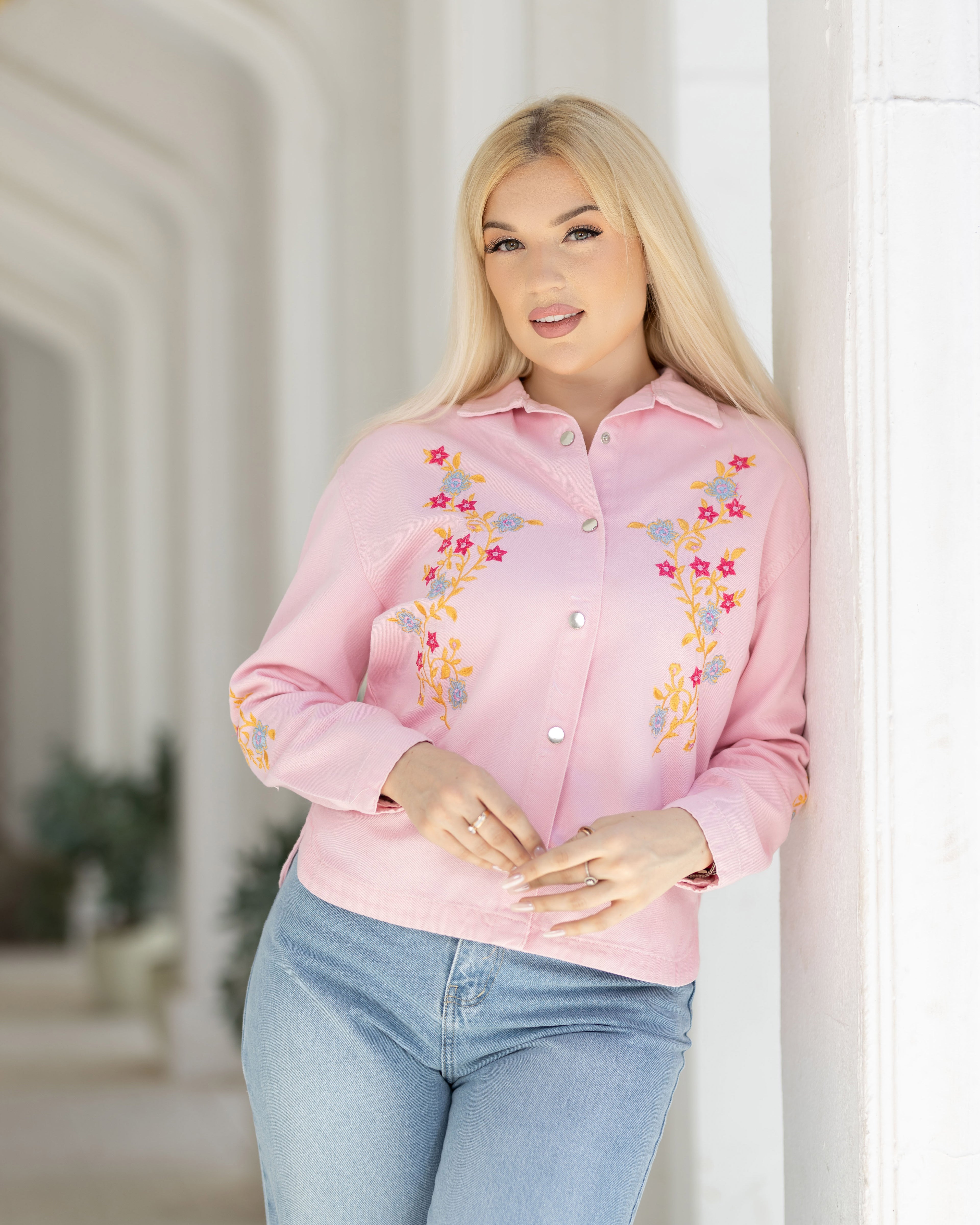 Trending embroidered jacket