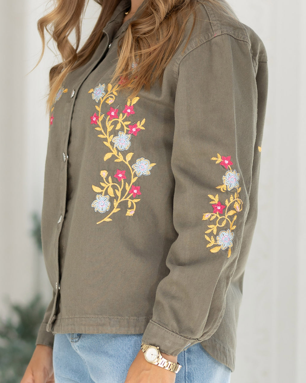 Trending embroidered jacket