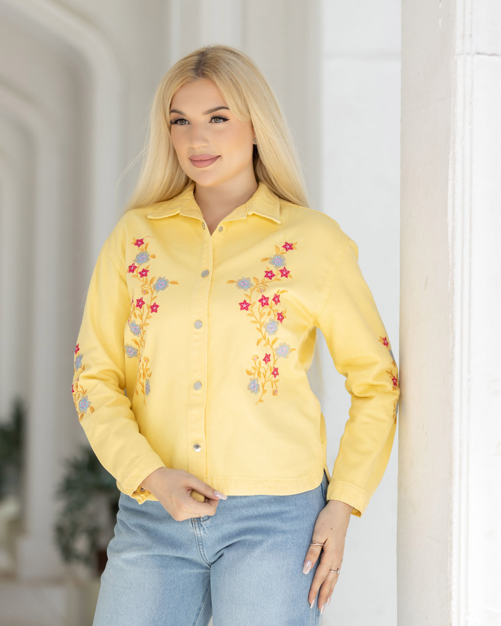 Trending embroidered jacket
