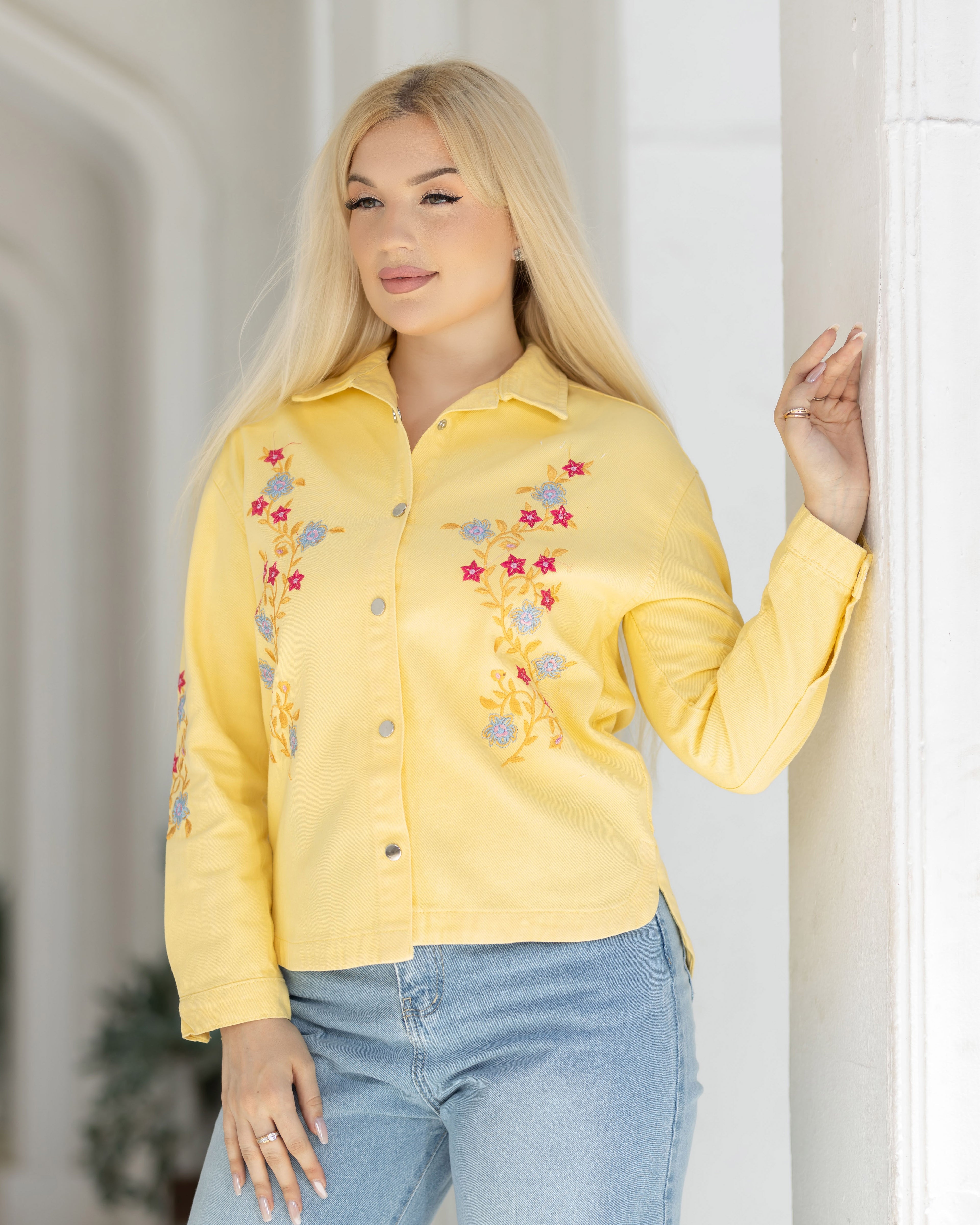 Trending embroidered jacket