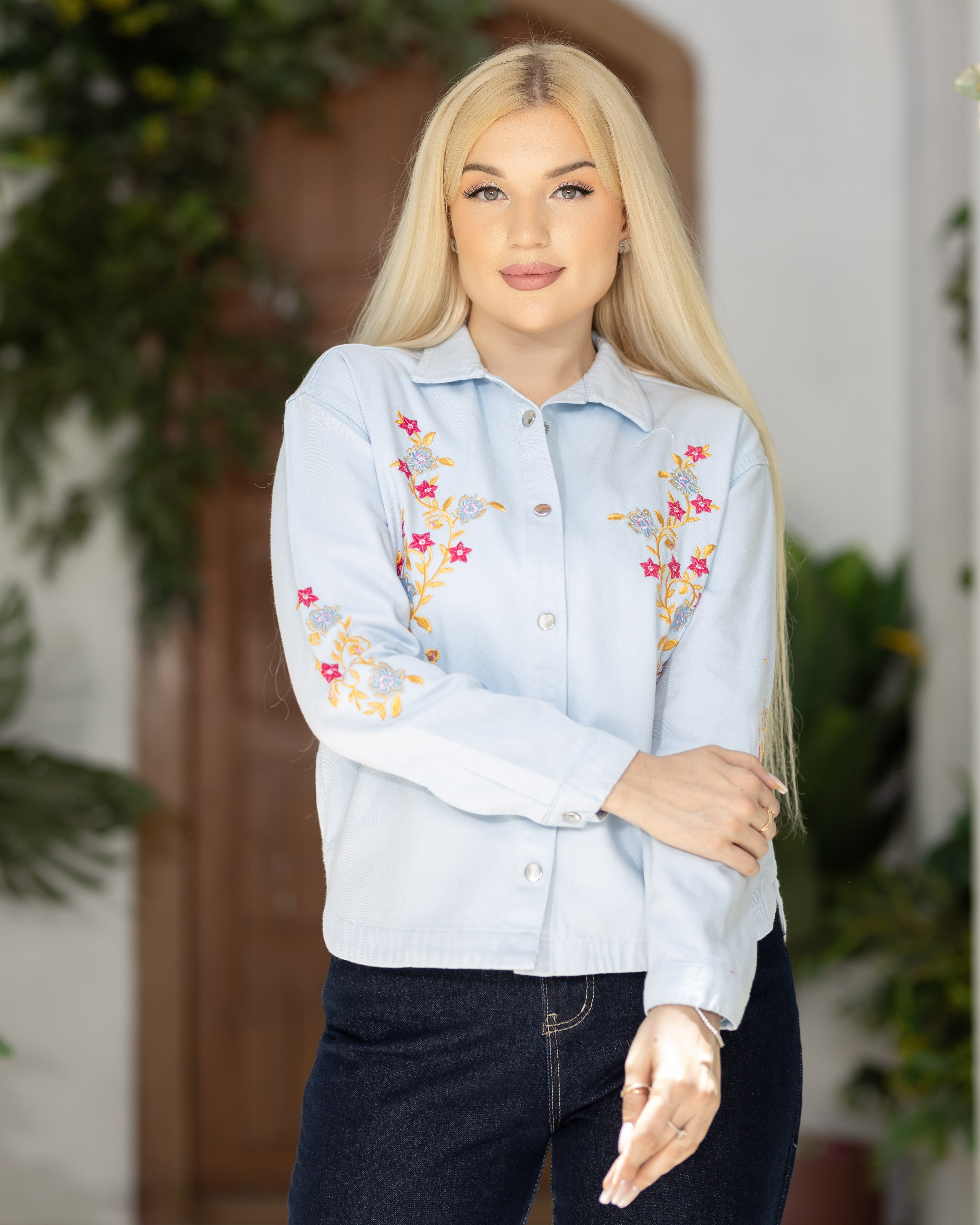 Trending embroidered jacket