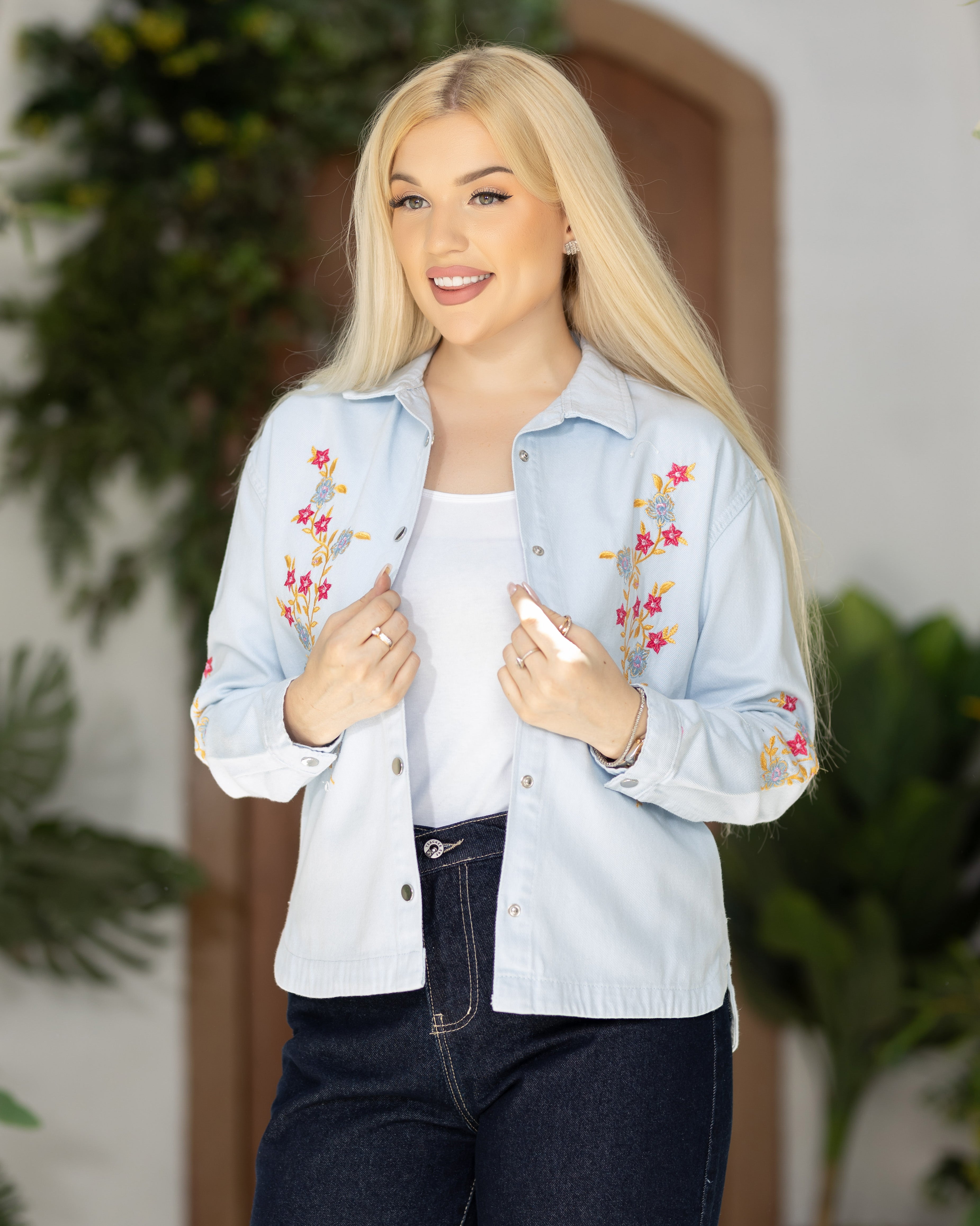 Trending embroidered jacket